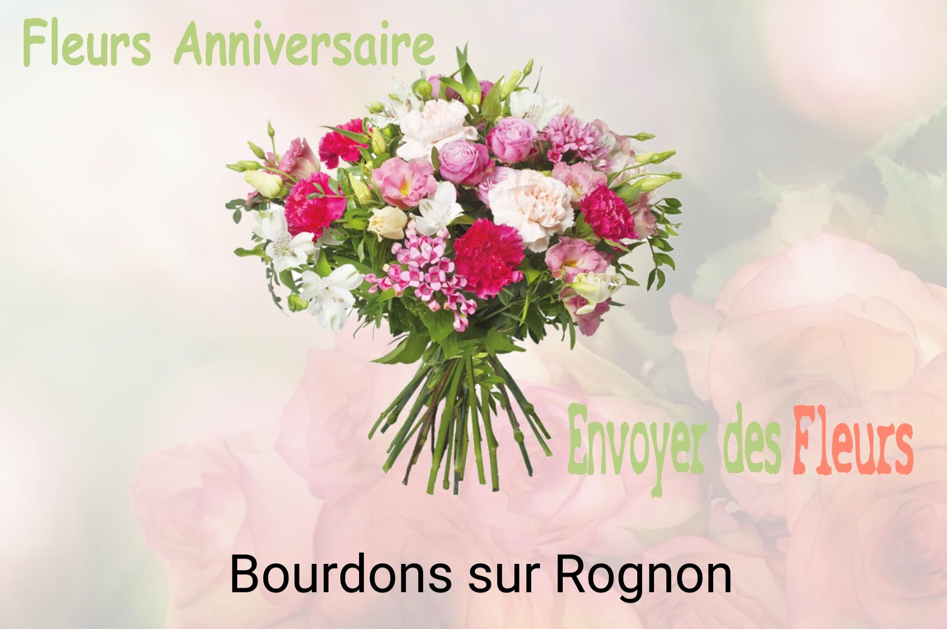 Bouquet de fleurs d’anniversaire livré à Bourdons-sur-Rognon
