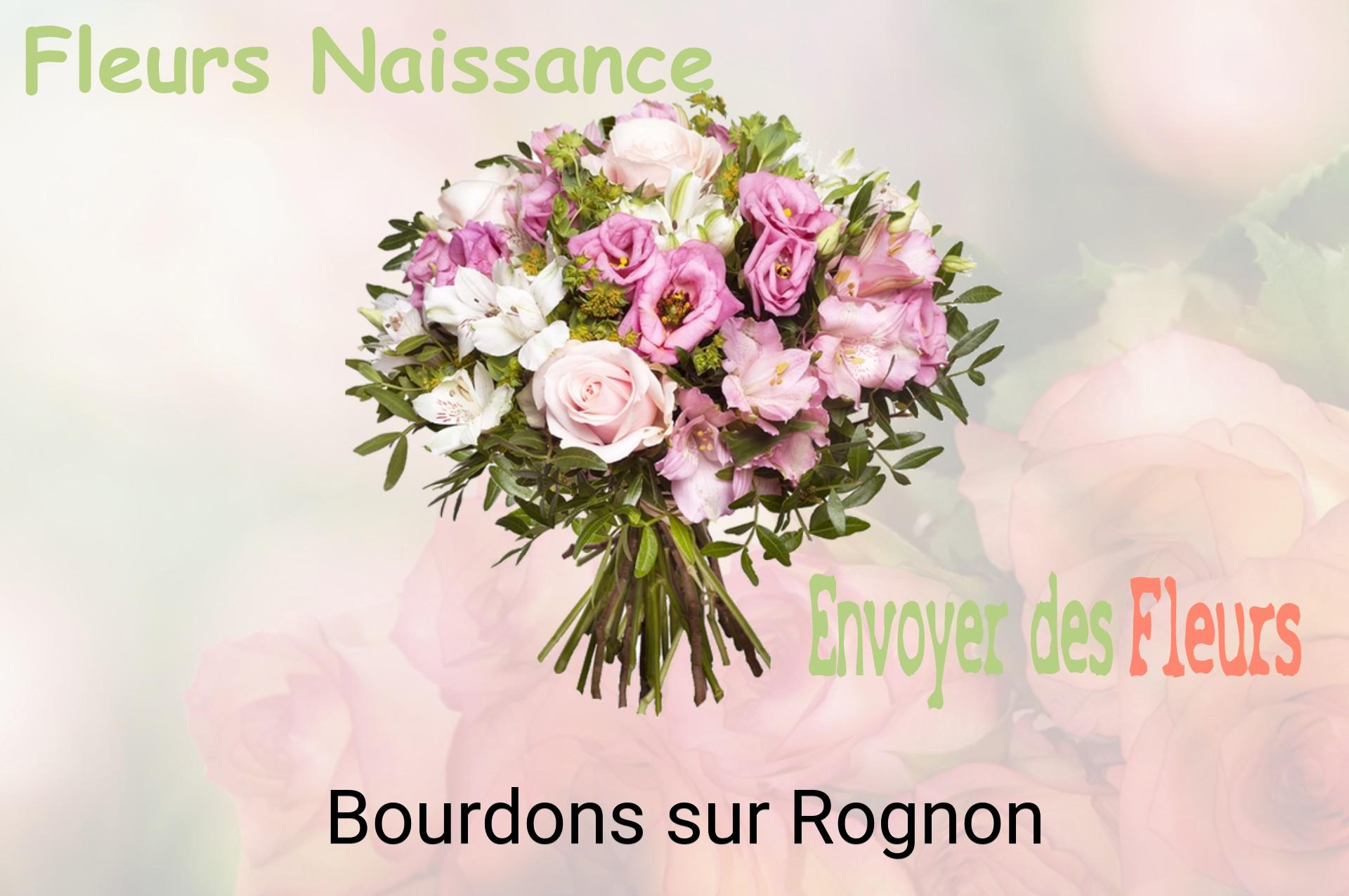 Bouquet de fleurs de naissance livré à Bourdons-sur-Rognon