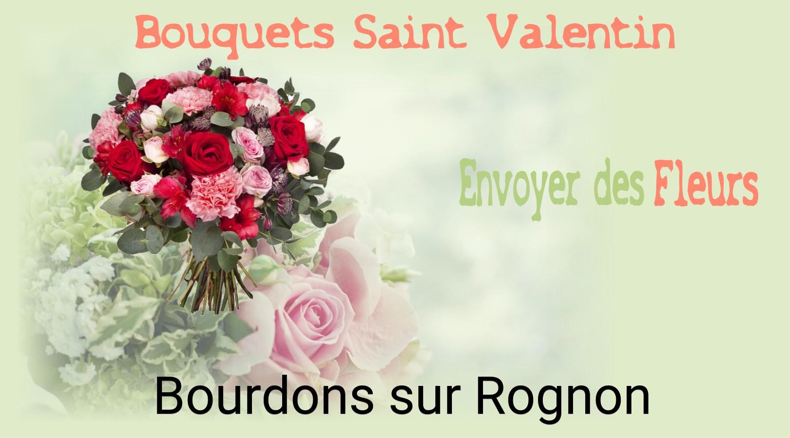 Roses de Saint-Valentin livrées à Bourdons-sur-Rognon
